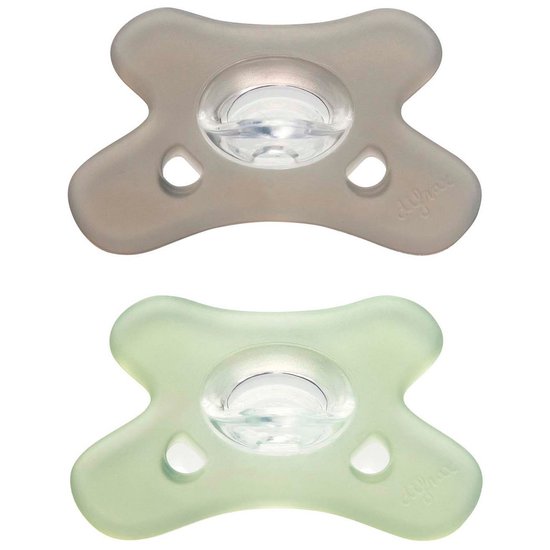 Difrax Fopspeen Natural Siliconen 6-12M 2 stuks van Difrax — afbeelding 3