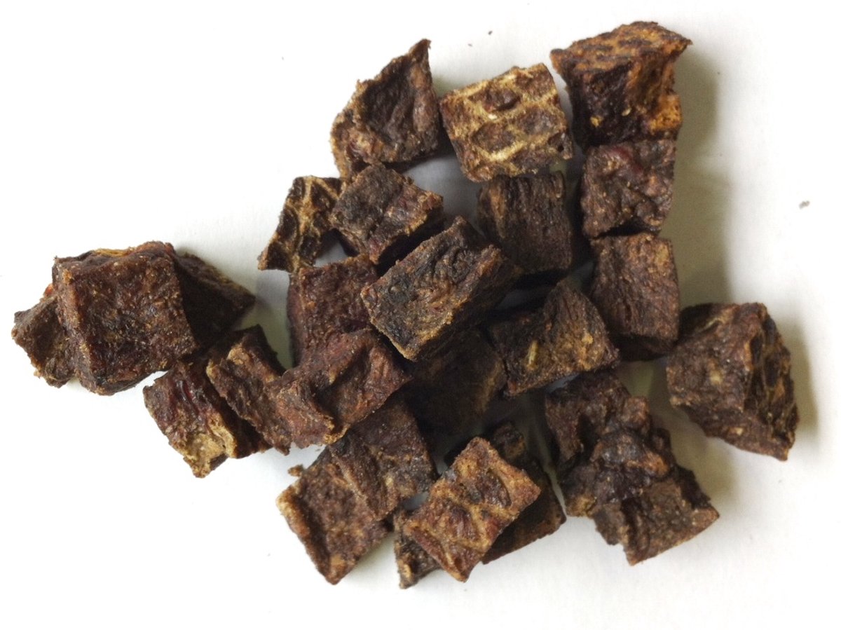 Topmast Vleestrainer Cubes Rund 100 Gram - Doos 20 Stuks