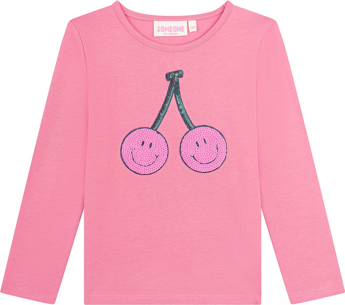 Someone VEERLE-SG-03-I Meisjes T-shirt - PINK