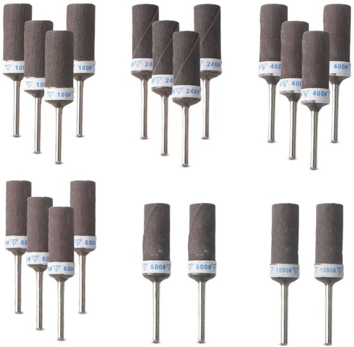 NTHProducts - Dremel Grinding Attachments - Schuurmof Set - 20 Stuks
