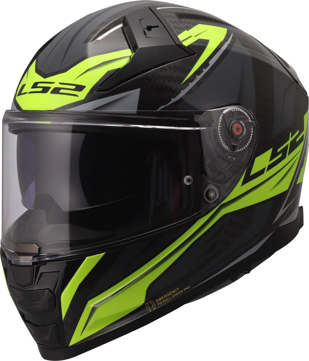 LS2 FF811 Vector II Carbon Savage Helm -