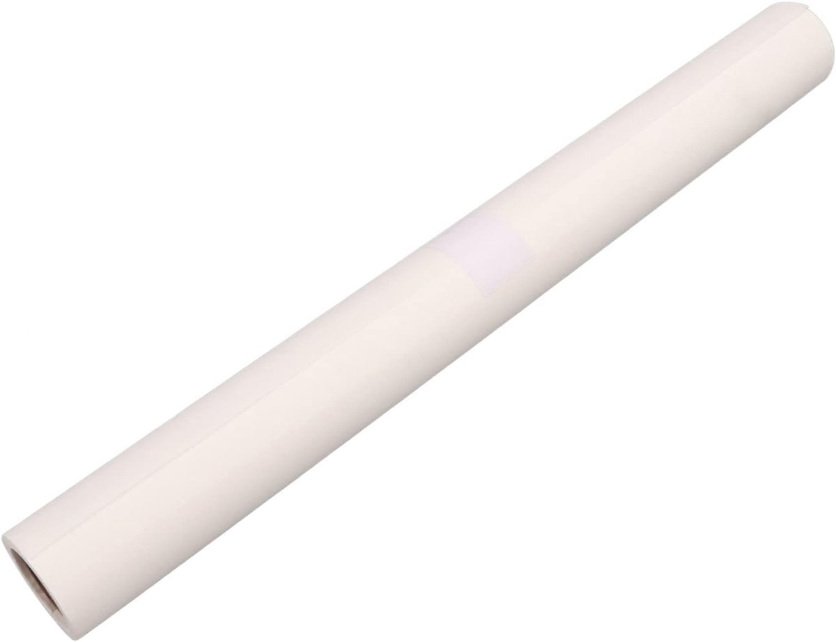 Calqueerpapier Rol - Tekentransparant Papier - Ontwerpen Tekenen - Hoge Transparantie - 44cm Breed 23m - Wit