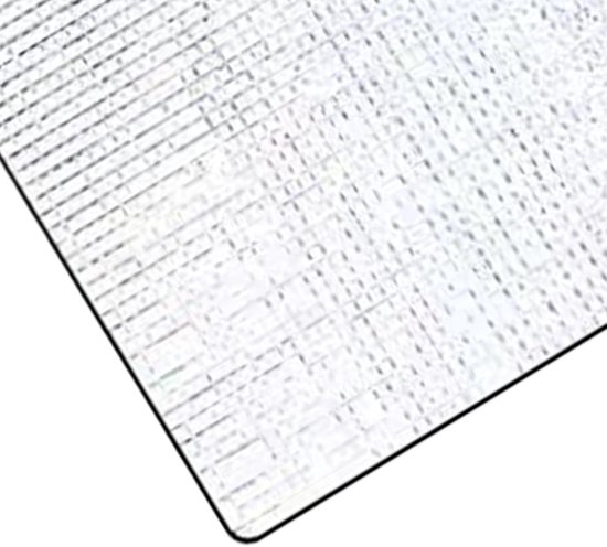 Slaapmat - Kampeermat Isolerend - Buiten Overnachten - Dubbelzijdig Schuim - 200 x 200 cm - Aluminium — afbeelding 5