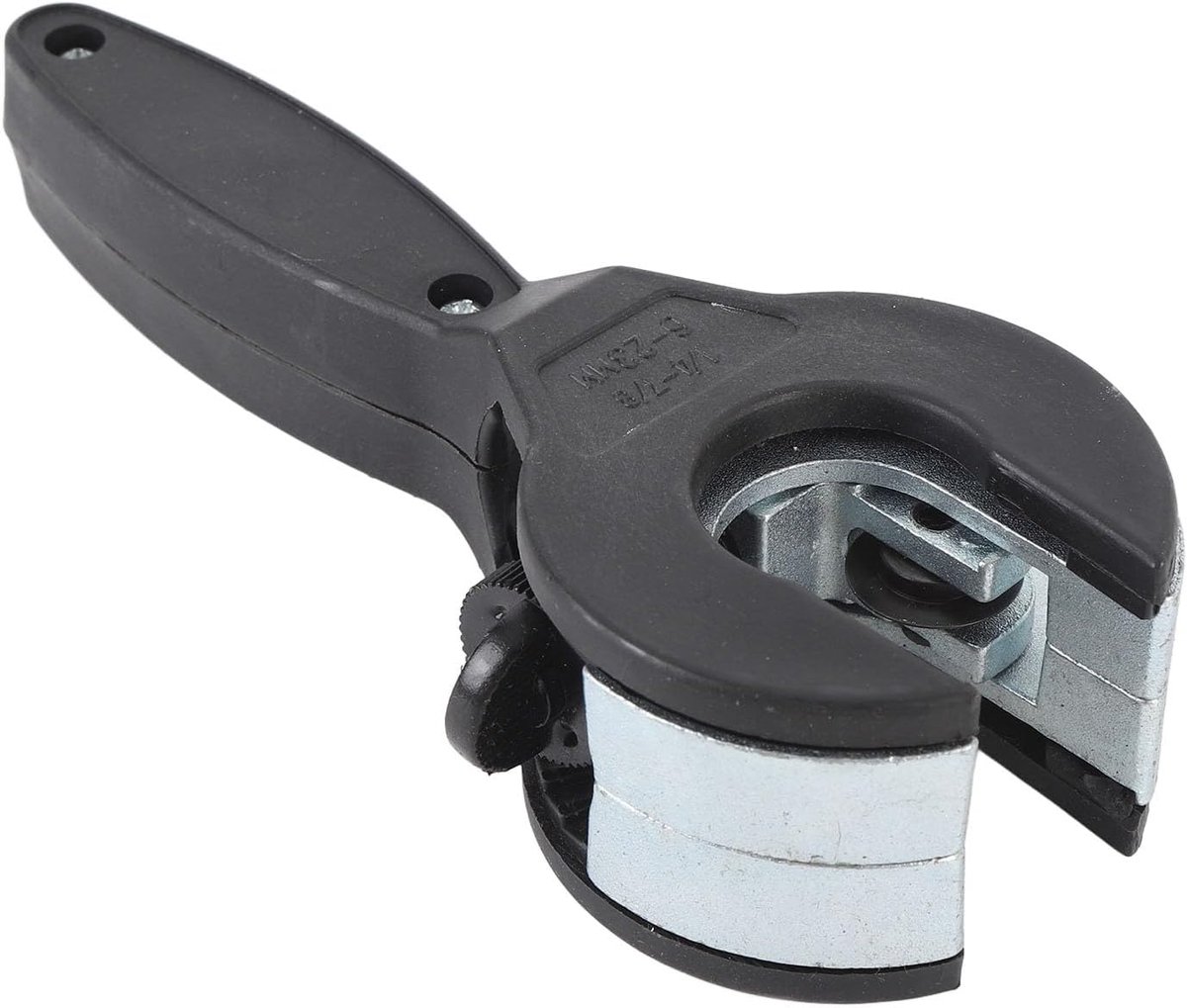 Ratelvormige Buizensnijder - Verstelbare Pijpsnijder - Leidingen Snel Snijden - Robuuste Metalen Constructie - 1/4 tot 7/8 inch - Zwart