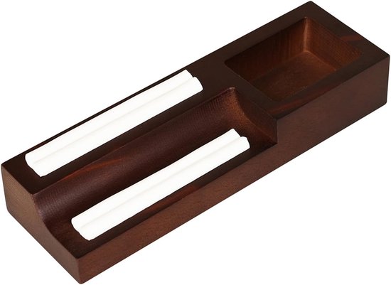 Plectrum Houder - Houten Opbergdoos - Muziek Opslag - Eikenhout Design - 10 Sleuven - Natuurlijk Hout — afbeelding 2