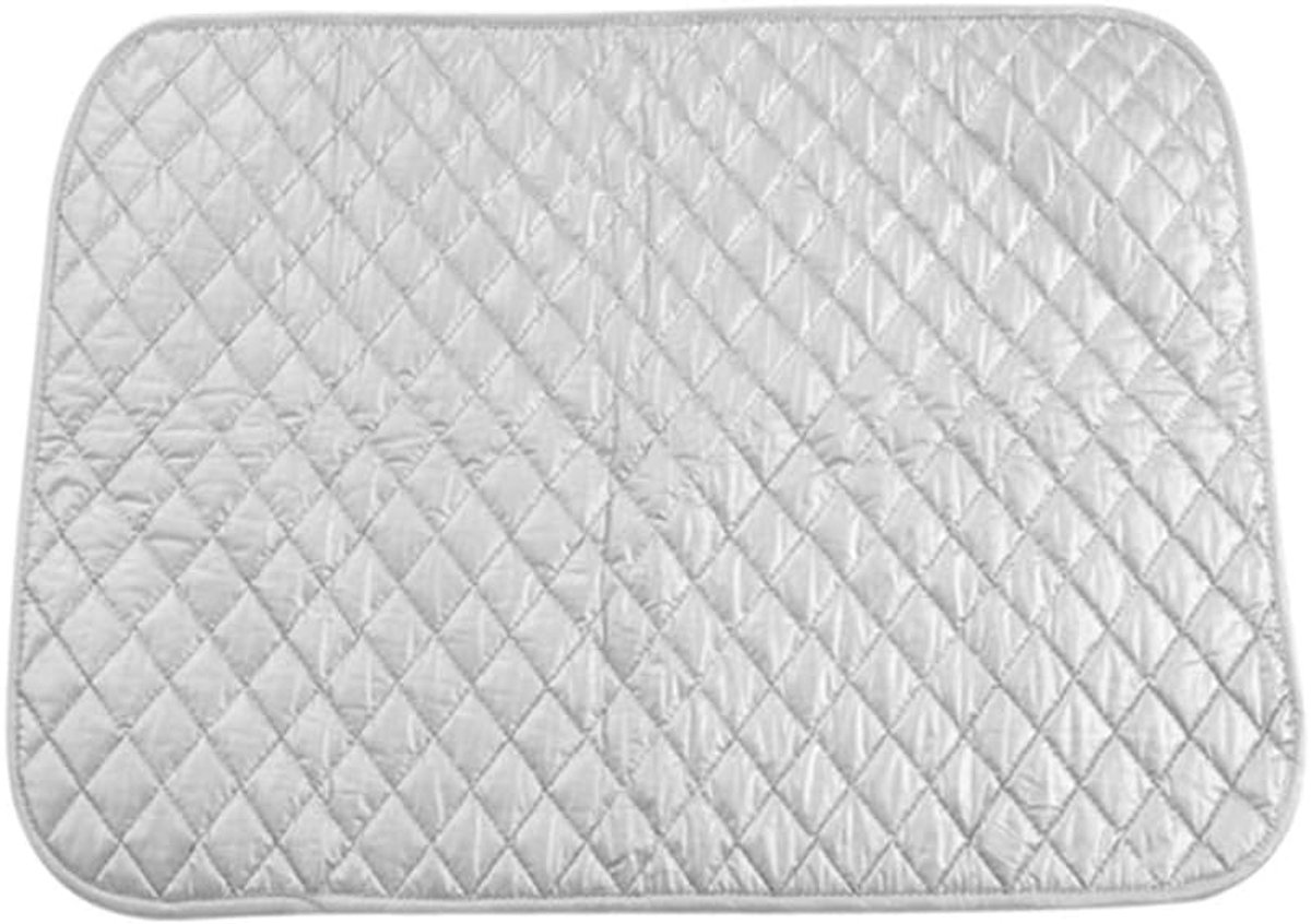 Strijkkussen - Isolatiemat - Thuisgebruik - Hittebestendig - 48x85 cm - Zilver