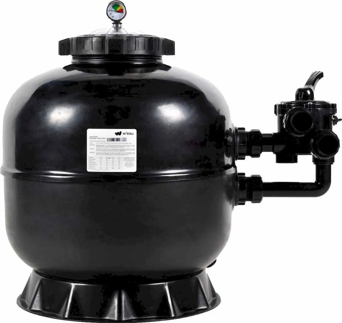 SMG-750 polyester side mount zandfilter 22m³ - W'eau