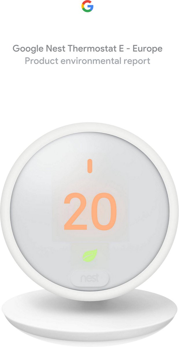 Google Nest Thermostat E - Slimme thermostaat thumbnail 2