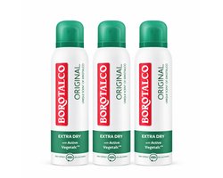 Borotalco Deodorant Original Spray 3x150ml