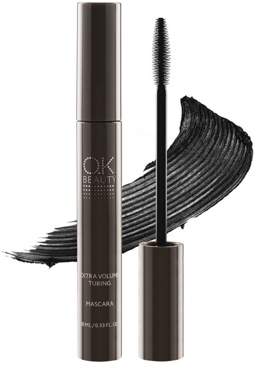 Extra Volume Tubing Mascara - Intens Zwart - Volume - Definitie - Langdurige Hold - OK-Beauty