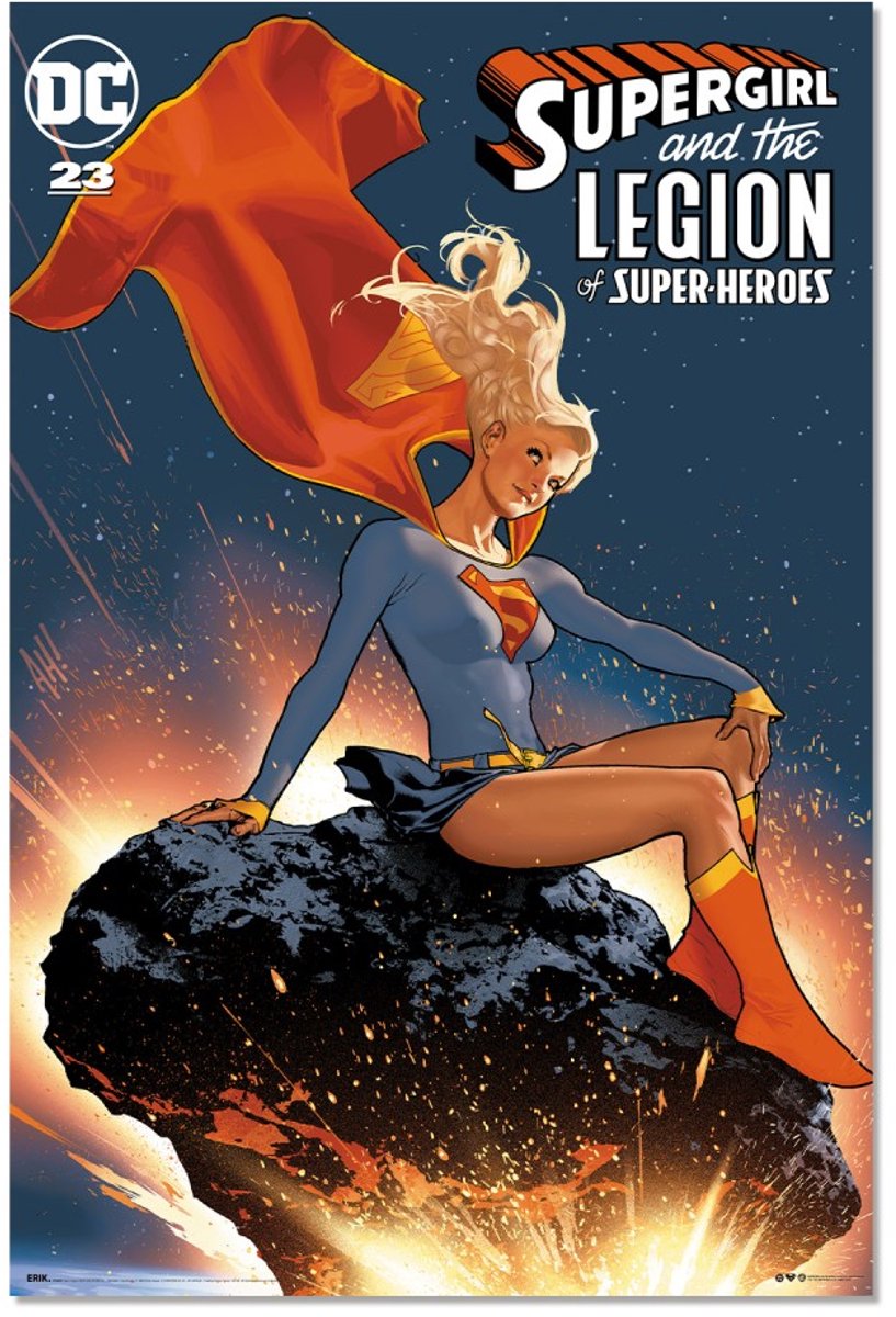 Posterpoint Supergirl poster - DC Comics - Kara Zor El - 61 x 91.5 cm Multi
