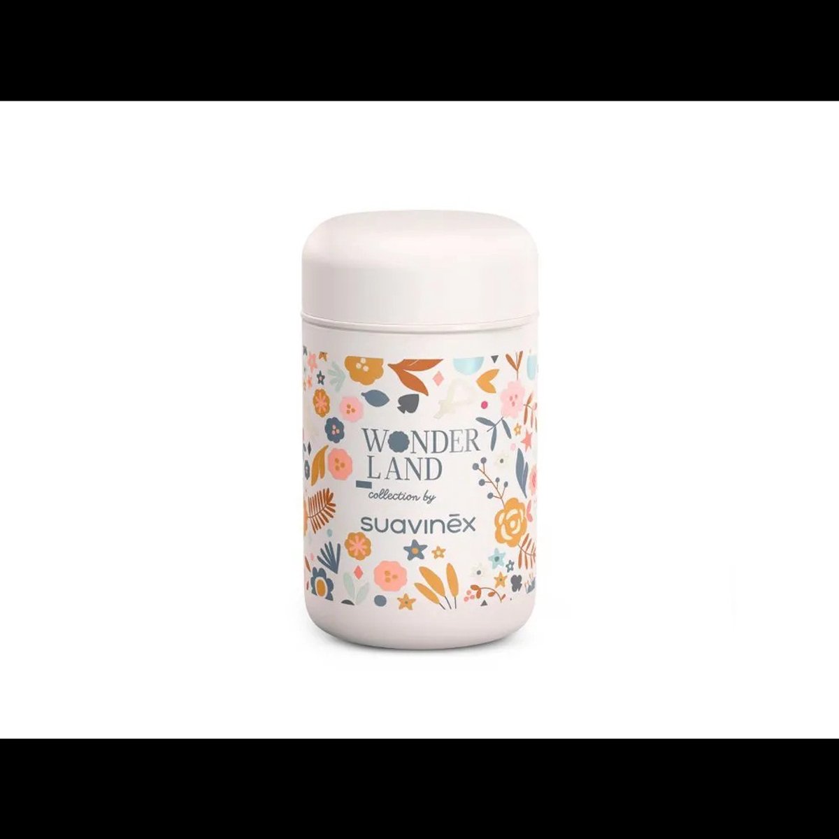 Suavinex Thermo-portie Bewaarpotje 350ml Liberty - Geïsoleerd Babyvoeding Bakje - BPA-vrij - Thermos - Warm of Koud
