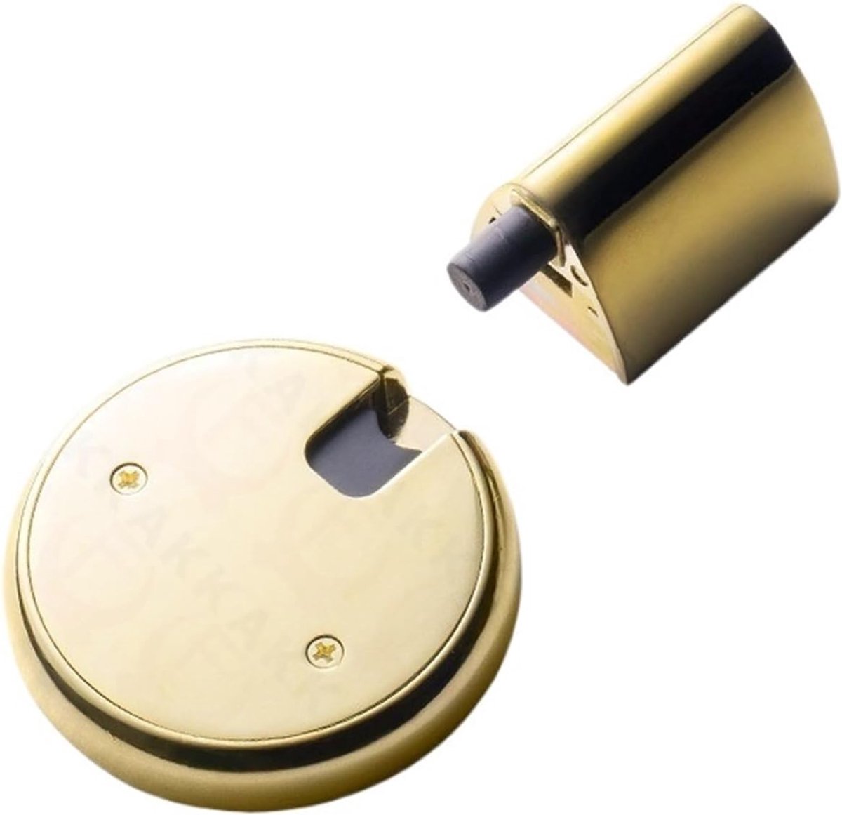 Deurstopper - Deurvanger - Wandbescherming - Verstelbaar - 10x10x10 mm - Goud