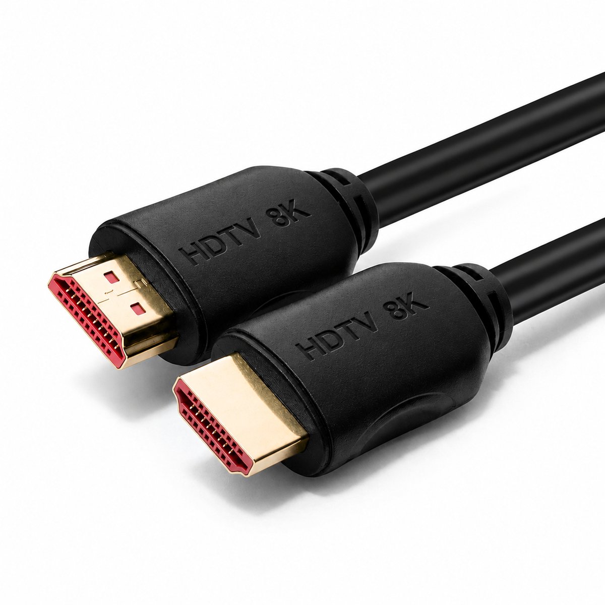 HDMI 2.1 Kabel 8K UHD met Ethernet – 3 Meter - 48Gbps – HDR – eARC – Zwart