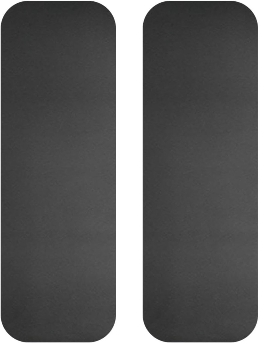 Loopbandmat - Vloerbeschermer - Apparaten Stabiliseren - Verbeterde Schokdemping - 80 x 25 cm - Zwart