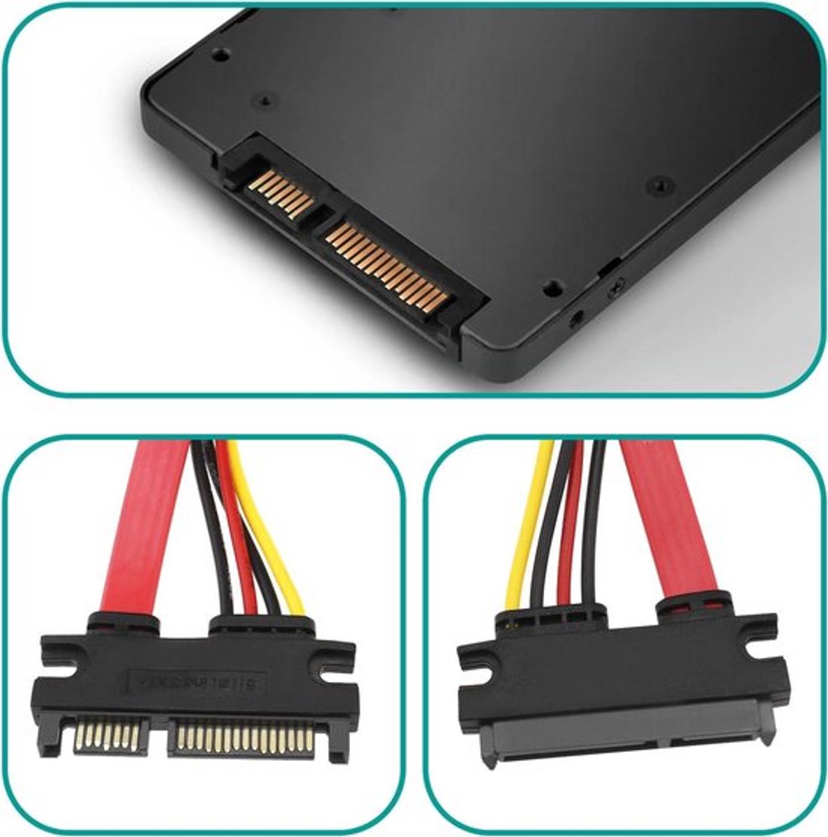 Allecto Plus Sata Gevoersels 50 cm, 2 stukken