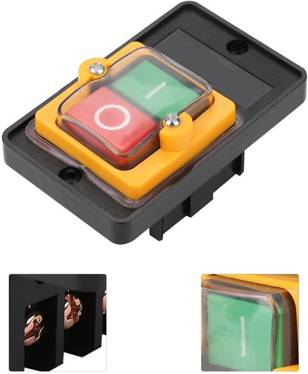 Store_8 - Waterdichte Drukknop - Automatische Reset Schakelaar - Geschikt voor