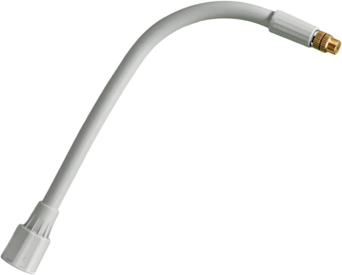 Hogedruksproeier Mondstuk - Flexibele Besproeiing - Tuin Onderhoud - Verlengde Toverstaf - 30 cm Lengte - Zwart