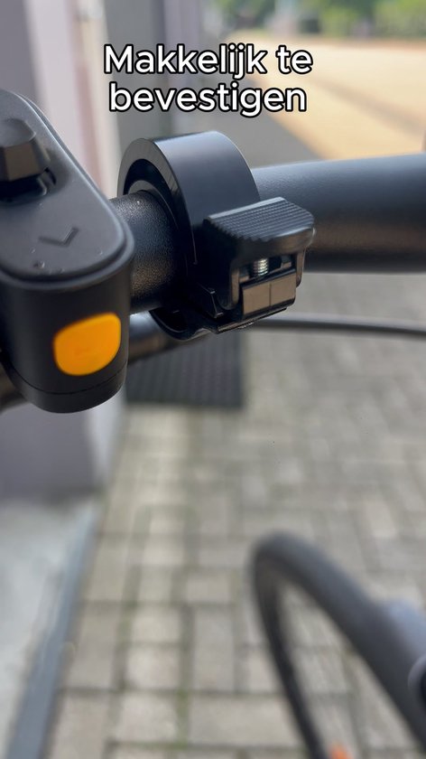 Knaak Fietsbel - Ring Fietsbel - Classic Fietsbel - Fietsbel Small - Ø 22 mm - Zwart