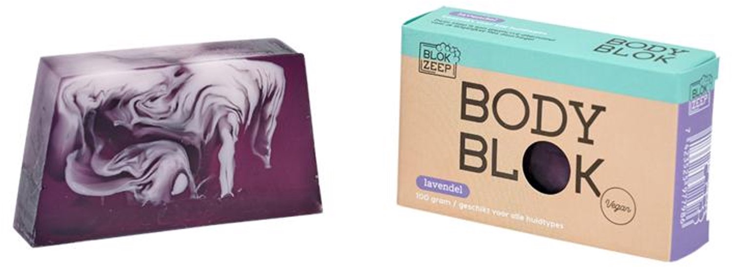 Blokzeep Body Bar Lavendel (100 gr)
