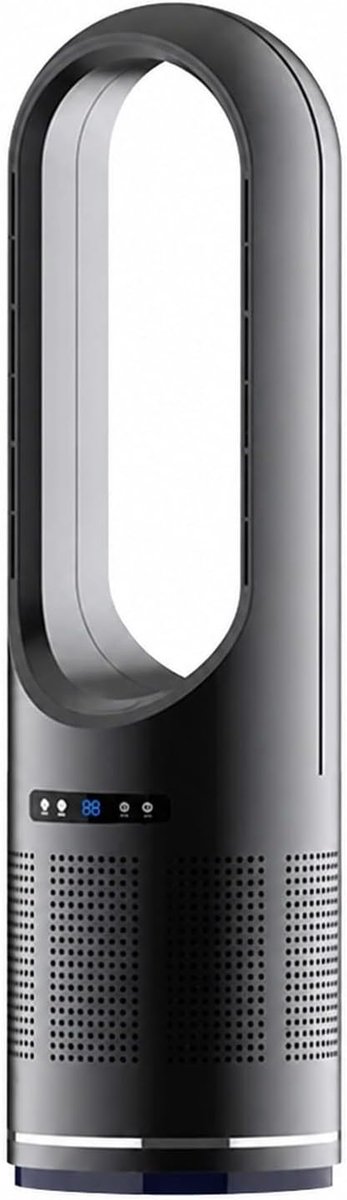 Torenventilator - Verticale ventilator - Ruimte besparen - Warm en koud - 46 inch - Wit – foto 7