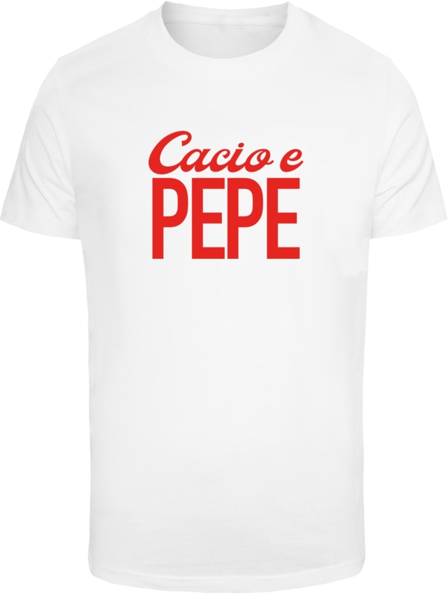 Mister Tee Cacio Pepe Heren Tshirt S Wit