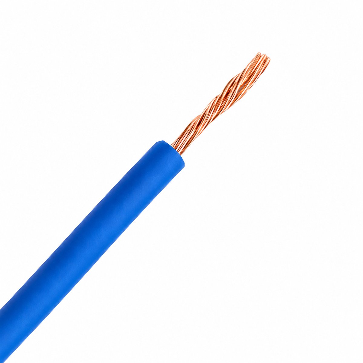 Draad VDS 12V 1,5mm2 div. kleuren per 5m - blauw