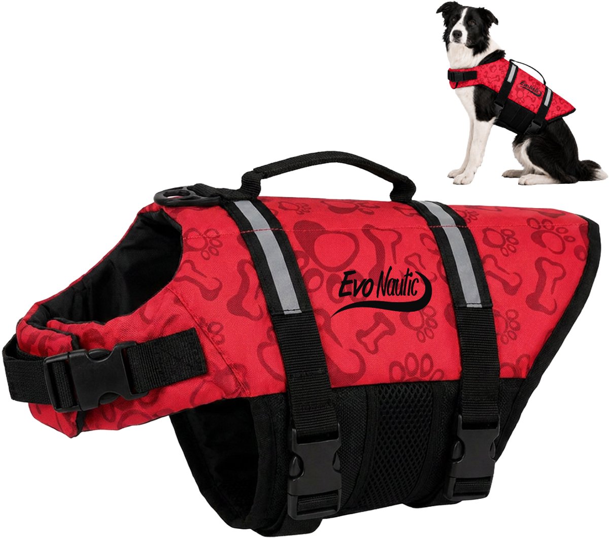 EvoNautic Honden Zwemvest Nylon Roze