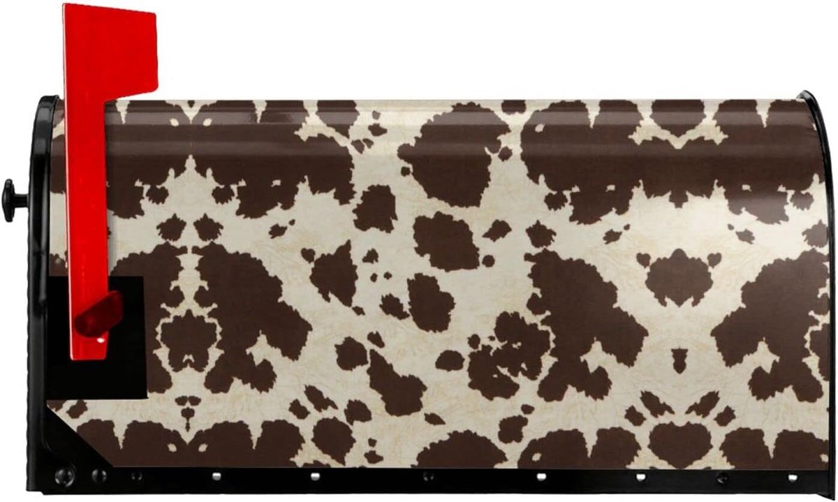 Brievenbus Cover - Magnetischehoes Brievenbus - Tuindecoratie - Waterdicht Zonnebrand - 21x18 inch - Koeienprint