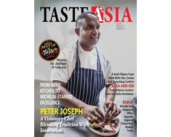 Issue- Taste Asia Magazine Interview with Michelin-starred Chef Peter Joseph