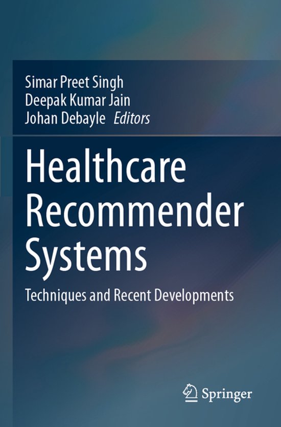 Healthcare Recommender Systems - cover