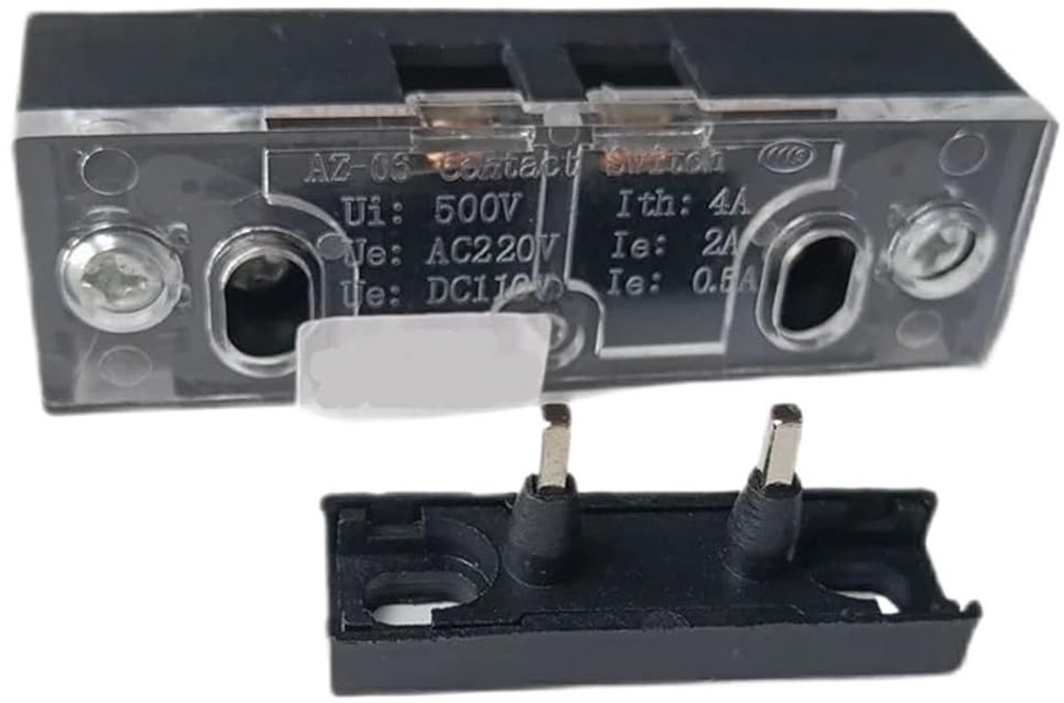 Deurcontact Schakelaar - Lift Contact - Lift Onderhoud - Deurvergrendeling - 3 x 2.54 cm - Zwart