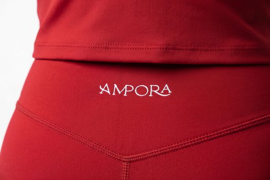 Ampora High Waist Sport Shorts Dames - Butt Scrunch & Seamless - Naadloos Sportbroekje - Ademend & Sneldrogend van Merkloos — afbeelding 4