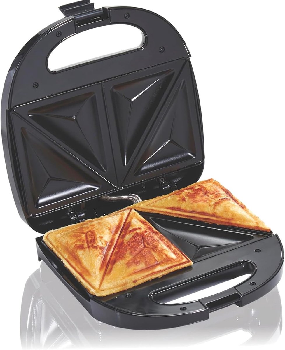 Apparaat voor Snacks - Mini Maker - Ontbijt Maken - 6 Verwisselbare Platen - 800W - Zilver