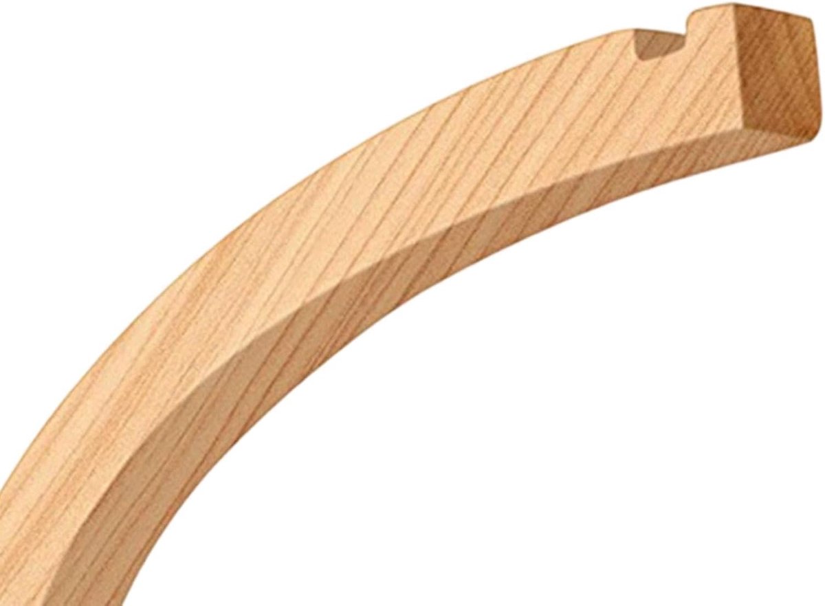 Houten Muurhaken - Plantenhangers - Decoratie Ophangen - Handgemaakte Afwerking - 348 x 137 x 54 cm - Veelkleurig