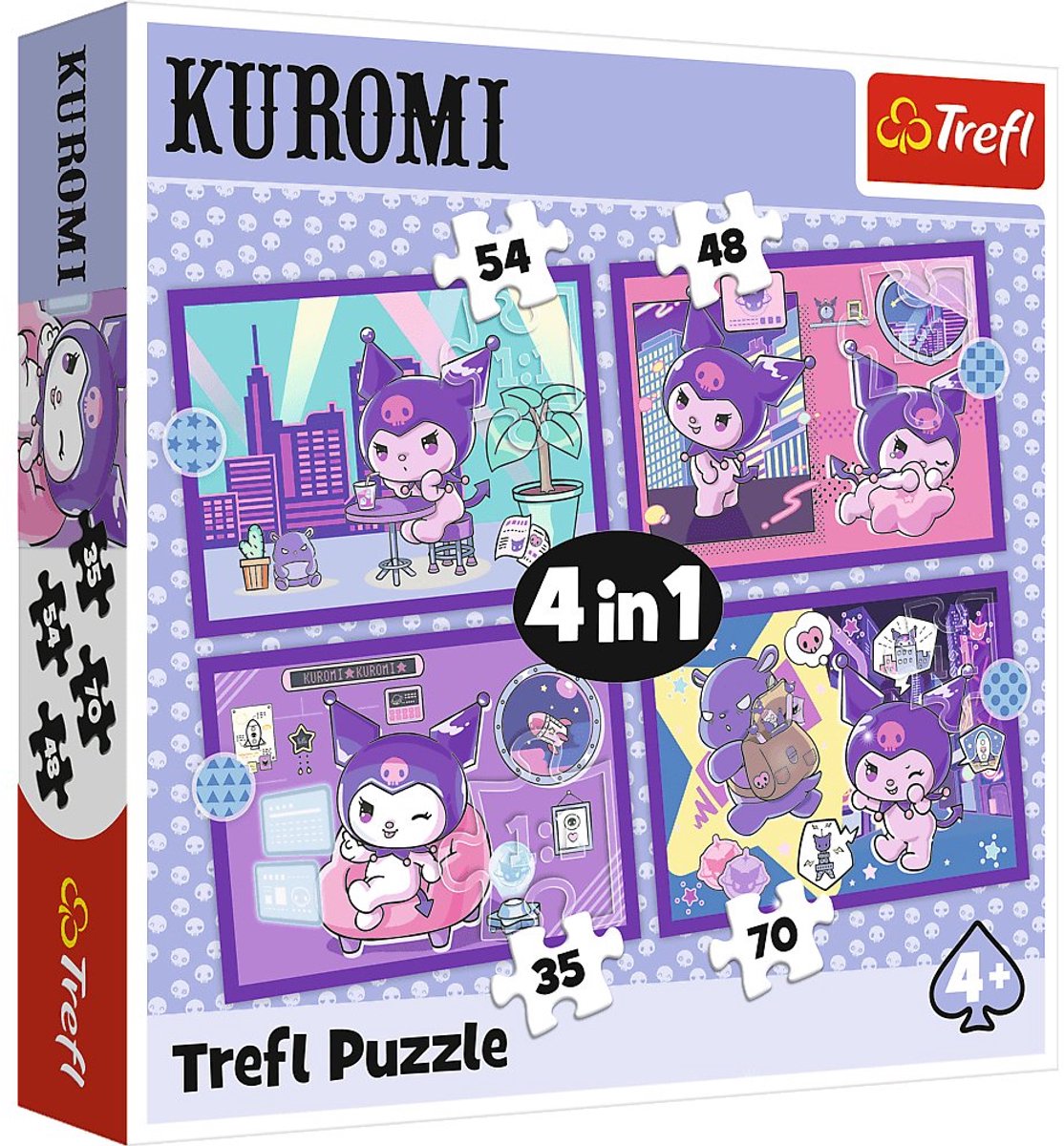 Trefl puzzel Hello Kitty en Kuromii - 2x200 stukjes FSC Mix.