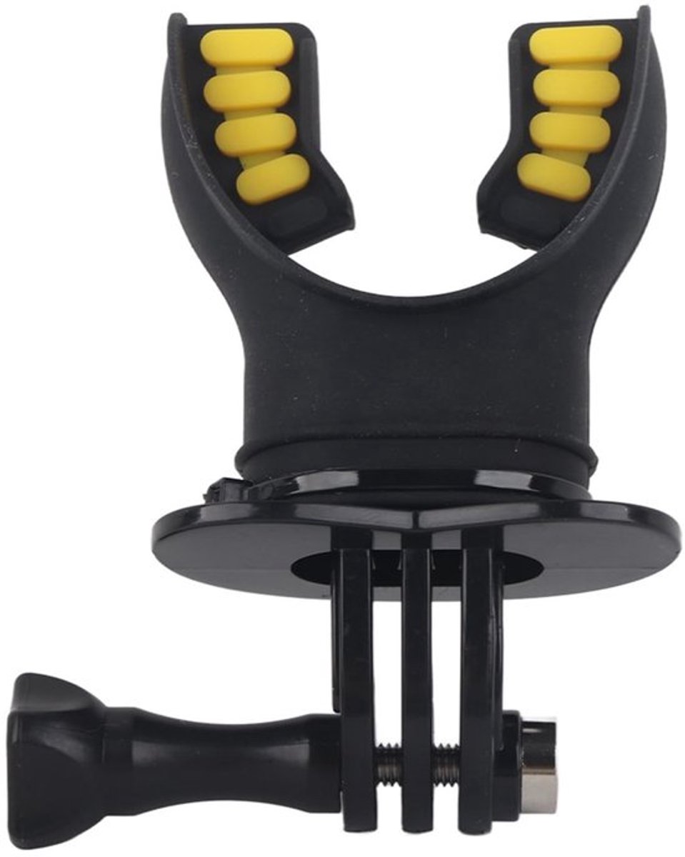 Shopcentral - Action Camera Accessoire - Mouth Bite Mount - Zwart