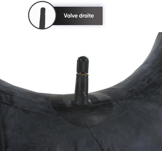 Luchtkamer - Banden binnenband - Grasmaaier Onderhoud - Ventiel Rechts - 13 Inch - Zwart — afbeelding 4