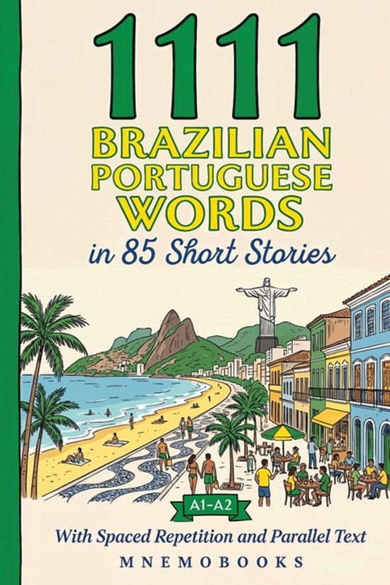 1111 Most Frequent Words in 85 Short Stories- 1111 Brazilian ... - cover