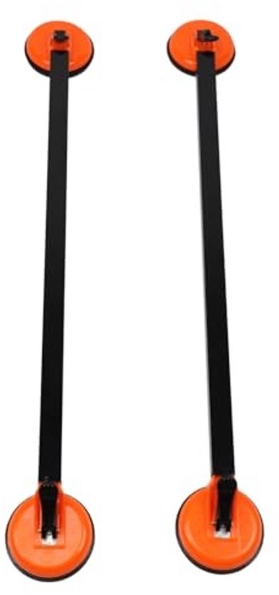 Dailygoods- Autorek 36,22 Inch Stalen - Zuigmontage - Lichtgewicht