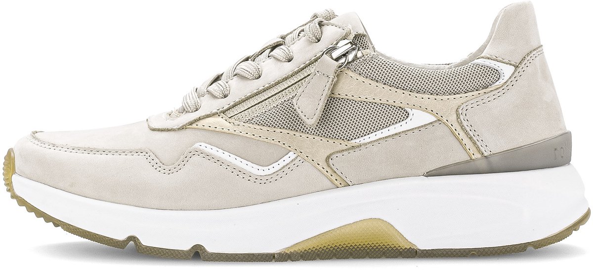 Gabor Rollingsoft Sneakers - Dames - Taupe