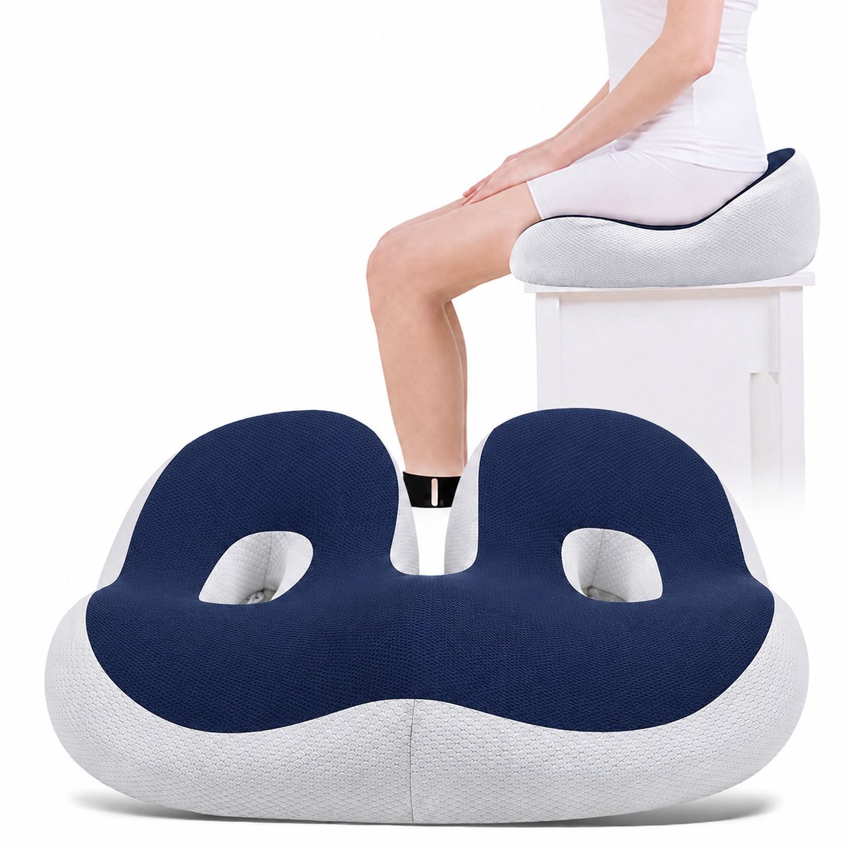 Ergonomisch traagschuim zitkussen