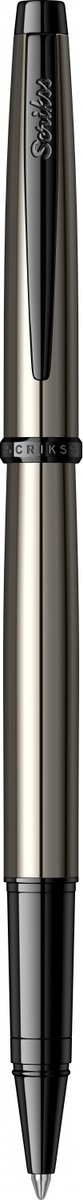 Scrikss Metropolis 800 Rollerpen | Met lak afgewerkte metalen kap en behuizing | Titanium