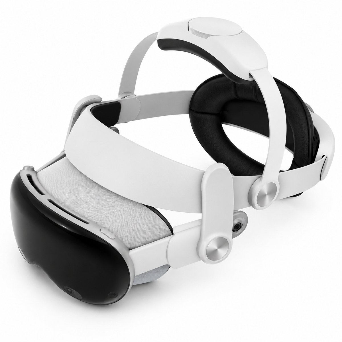 Gloovon® - Elite Strap - VR Headstrap Vision Pro - Met VR Cover - VR Accessolres Apple Vision Pro - Verstelbare Hoofdband - Ergonomisch ontwerp - Geschikt voor Apple Vision Pro