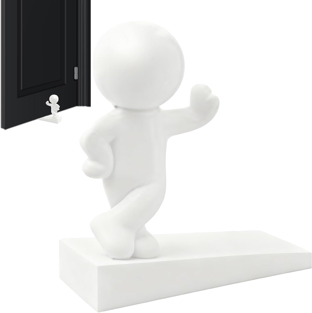 Leuke Deurstopper - Huisdecoratie Wig - Vloer Beschermen - Krasbestendig Zacht Materiaal - 12 cm Dikte - Niet gespecificeerd