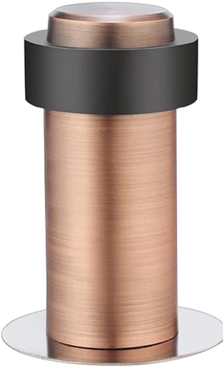 Deurstopper Pad - Muur Beschermer - Deuren Dempen - Zelfklevend Metaal - 80 mm Lengte - Geel Brons