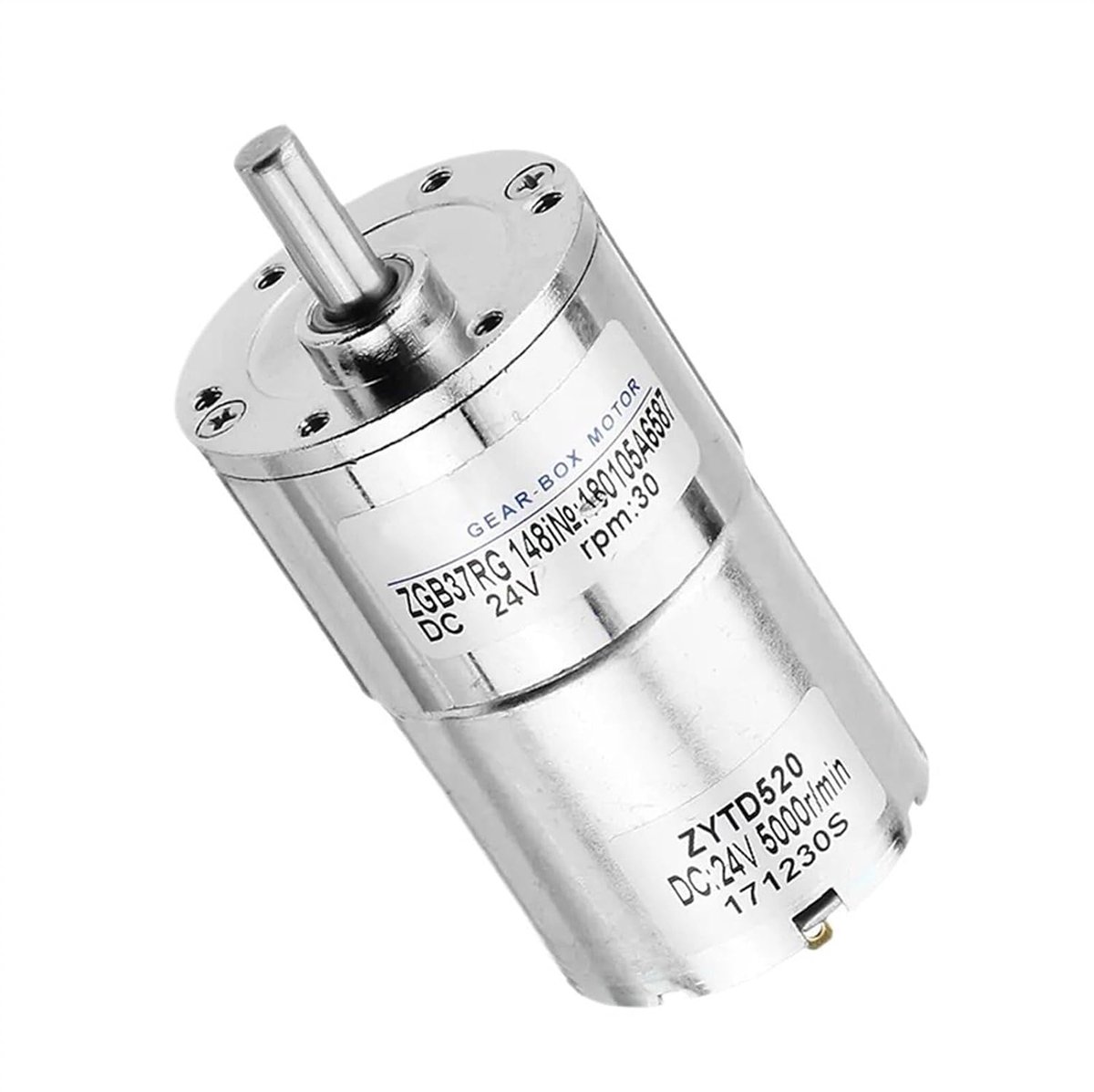 Elektrische Motor - Aandrijfmotor Reductie - Modelbouw Automatisering - Hoog Koppel - DC 12V 24V - Metaal