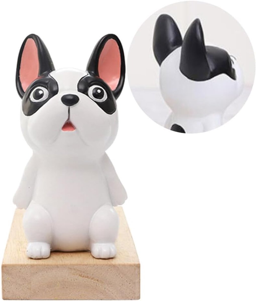 Dieren Deurstopper - Hond Kat - Veilig Deuren Openen - Antiknijp Design - 15.5x11.5 cm - Afbeelding 1