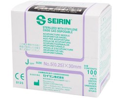 Seirin J-Type no 5 (0,25) x 30 mm voor Dry Needling en Acupunctuur