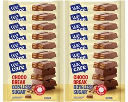 WeCare Lower Sugar - Bar - Chocolade Break - 14 x 64,5 gr